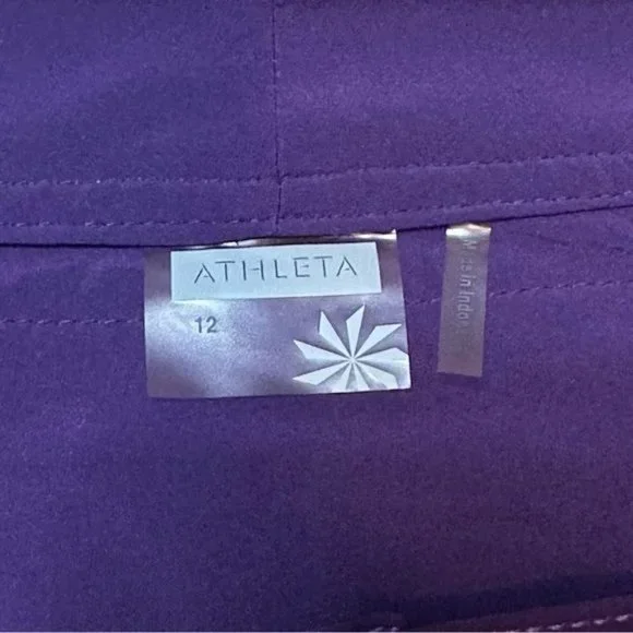 Athleta Women's Purple Skirt Whit Pockets - Picture 7 of 8